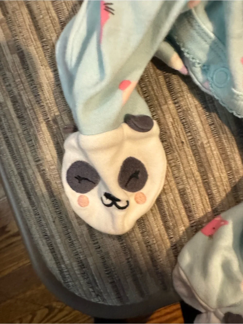 Old Navy and Carters Kids 2-Pack Pajama Set - Pink Rainbow & Blue Animal Print